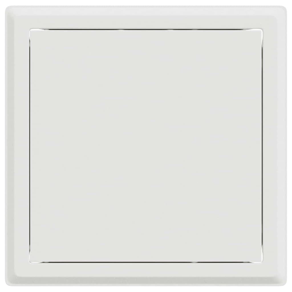 Πάνελ Πρόσβασης 2 pcs Λευκό 23 x 23 x 3 cm Ατσάλι