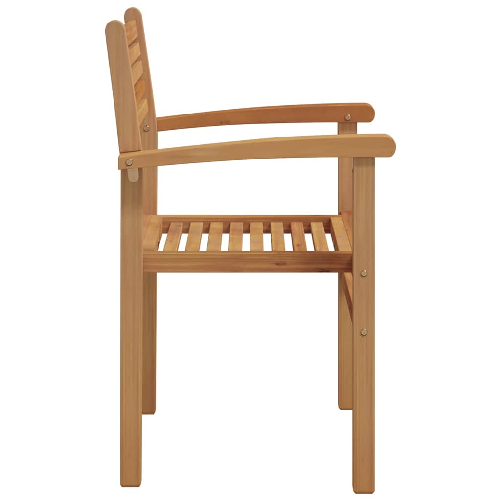 Καρέκλα 8 pcs Καφέ 56 x 55 x 90.5 εκ Στερεό Ξύλο Τίκ