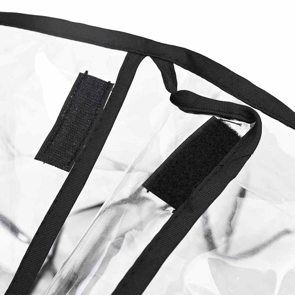 Κάλυψη Καροτσιού Κατοικίδιων Διαφανές 66 x 35 x 59 εκ PVC