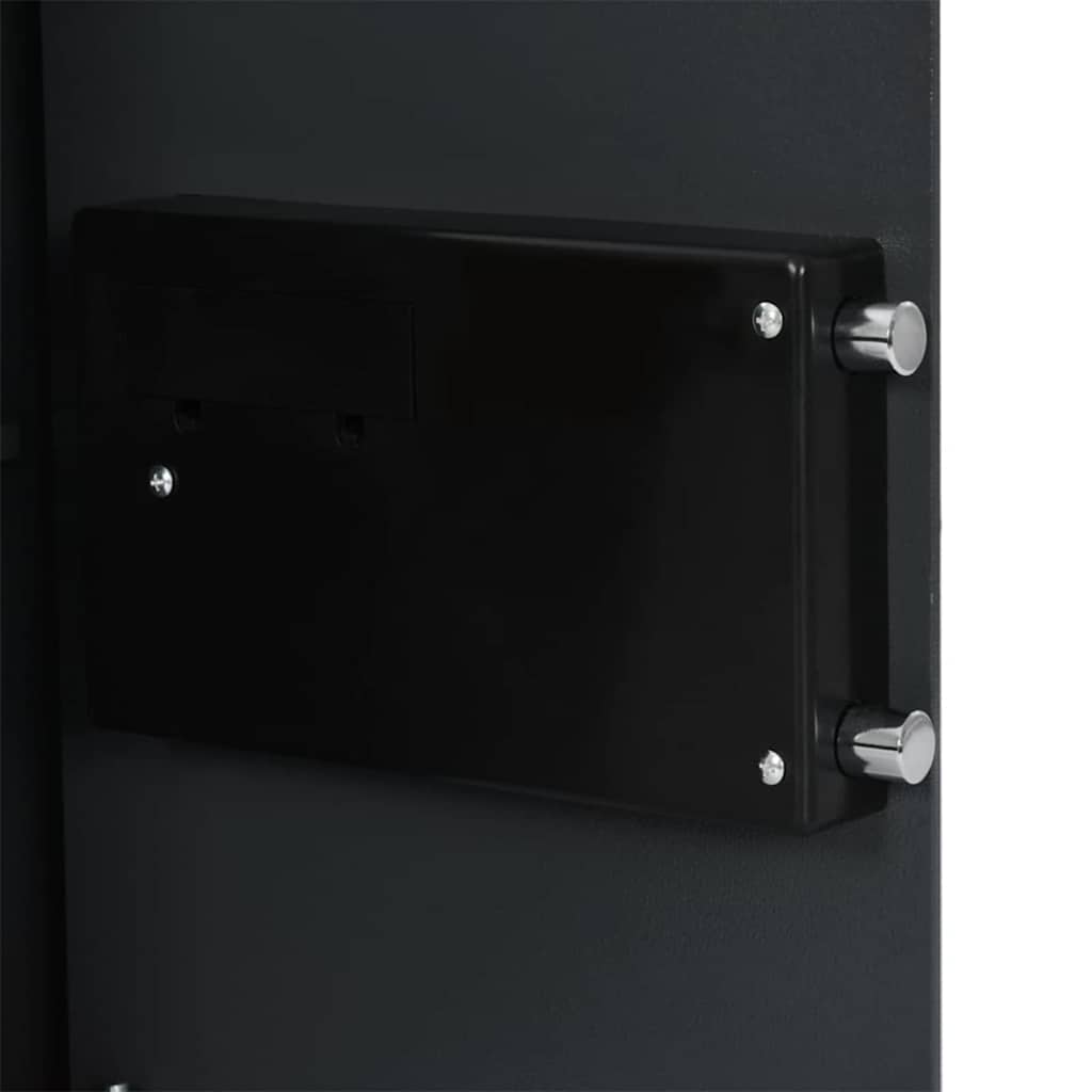 Ψηφιακό Ασφαλές Σκούρο γκρι 35 x 31 x 50 εκ. Ατσάλι - Pakobazaar