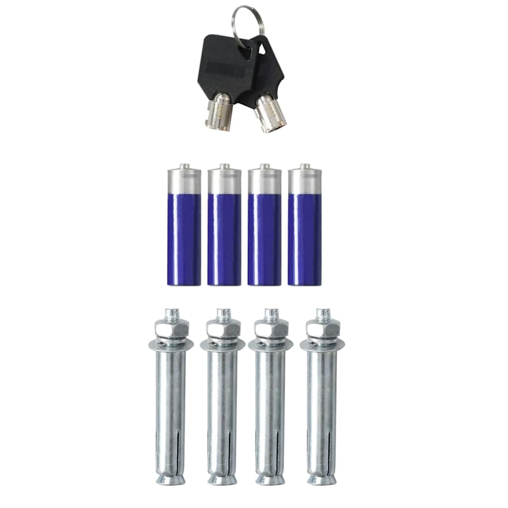 Ψηφιακό Ασφαλές Σκούρο γκρι 35 x 31 x 80 εκ. Ατσάλι - Pakobazaar