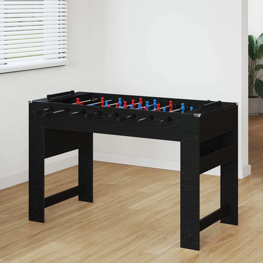Τραπέζι Φουτμπολ Μαύρη Δρυς 125 x 60,5 x 80 εκ. - Pakobazaar