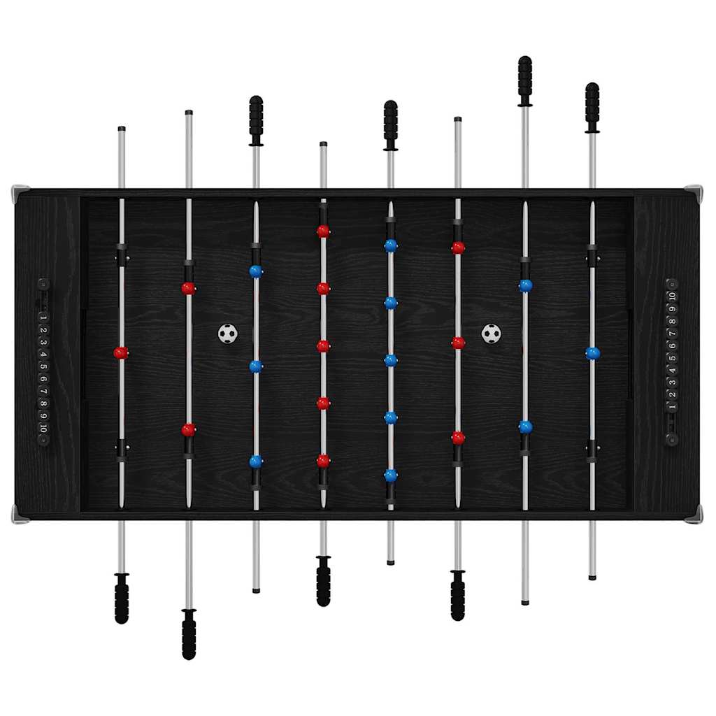 Τραπέζι Φουτμπολ Μαύρη Δρυς 125 x 60,5 x 80 εκ. - Pakobazaar