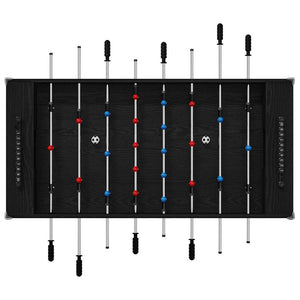 Τραπέζι Φουτμπολ Μαύρη Δρυς 125 x 60,5 x 80 εκ. - Pakobazaar