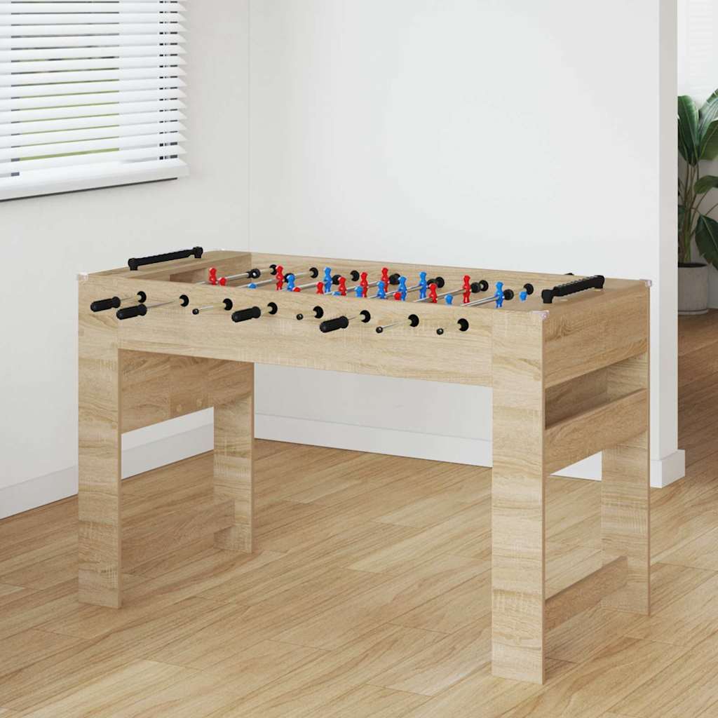 Τραπέζι Φουτμπολ Δρύς Sonoma 125 x 60,5 x 80 εκ. - Pakobazaar