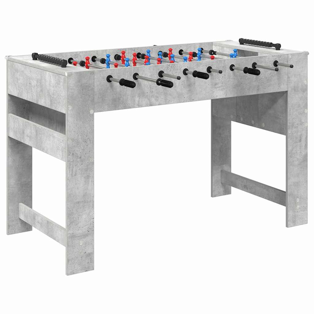 Τραπέζι Φουτμπολ Σκυρόχρωμο Γκρι 125 x 60,5 x 80 εκ. - Pakobazaar