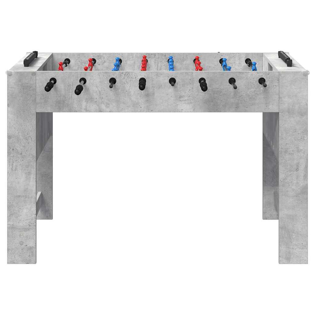 Τραπέζι Φουτμπολ Σκυρόχρωμο Γκρι 125 x 60,5 x 80 εκ. - Pakobazaar