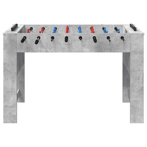 Τραπέζι Φουτμπολ Σκυρόχρωμο Γκρι 125 x 60,5 x 80 εκ. - Pakobazaar
