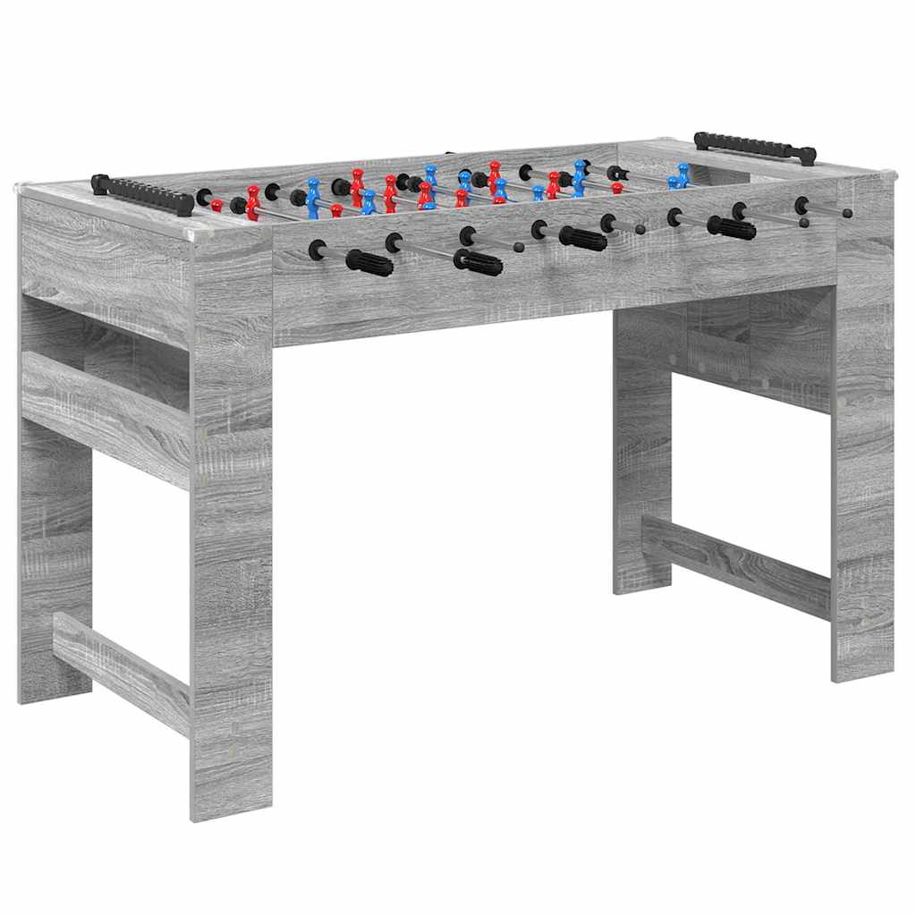 Τραπέζι Φουτμπολ Γκρι Σονομά 125 x 60,5 x 80 εκ. - Pakobazaar