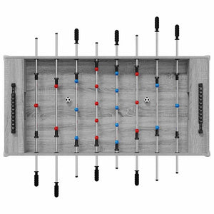 Τραπέζι Φουτμπολ Γκρι Σονομά 125 x 60,5 x 80 εκ. - Pakobazaar