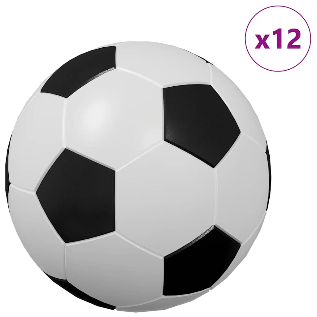 Τραπέζια Ποδοσφαίρου 12 pcs Λευκό 3,6 x 3,6 εκ. Πολυπροπυλένιο