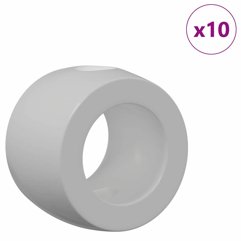 Ρουλεμάν τραπεζιού ποδοσφαίρου 10 pcs Μαύρο 3 x 3 x 2,1 εκ PP - Pakobazaar