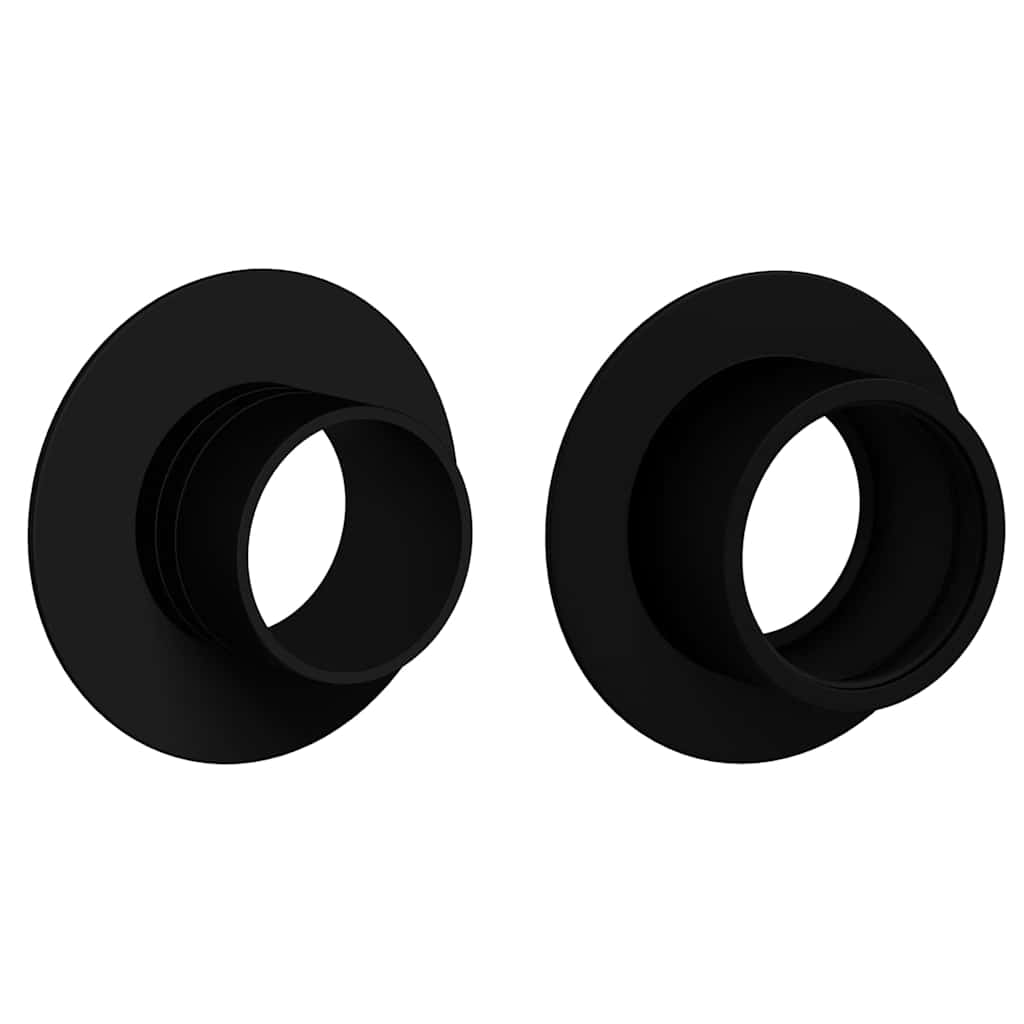 Σταματήματα Φουσκωτού Παιχνιδιού 10 pcs Μαύρο 3 x 3 x 1,4 εκ. - Pakobazaar