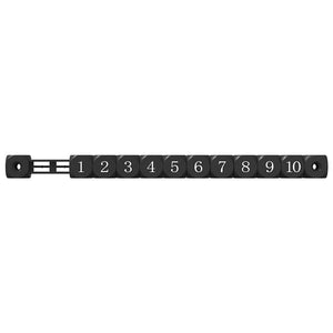 Μπρατσάκια ποδοσφαίρου 2 pcs Μαύρο 30 x 2,2 x 2,9 εκ. HIPS - Pakobazaar