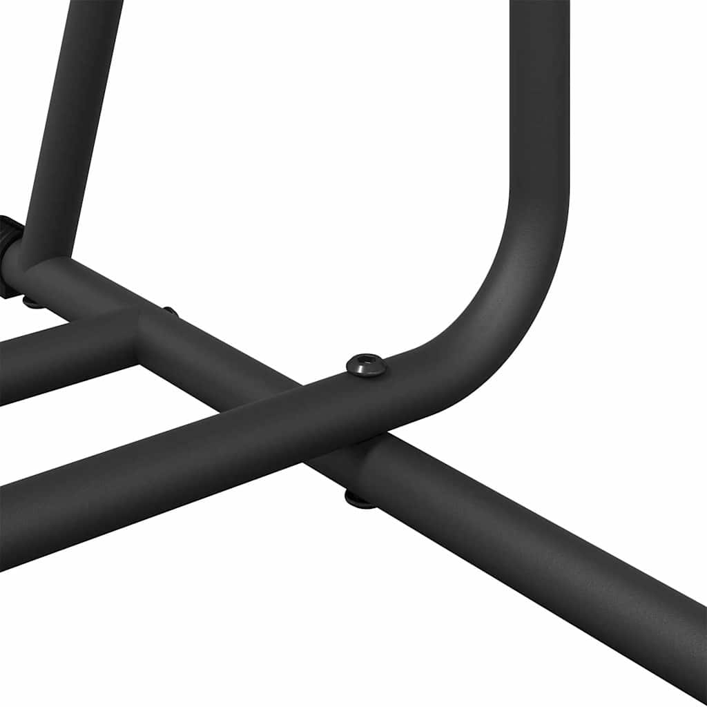 Ράφι Ρούχων Μαύρο 62 x 48 x 158 εκ. Ατσάλι