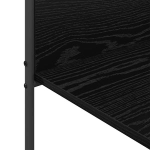 Ράφι Ρούχων με ράφι Μαύρο 120 x 44 x 160 εκ Επεξεργασμένο ξύλο - Pakobazaar