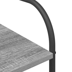 Ράφι Ρούχων Γκρι 120 x 44 x 160 εκ Επεξεργασμένο Ξύλο