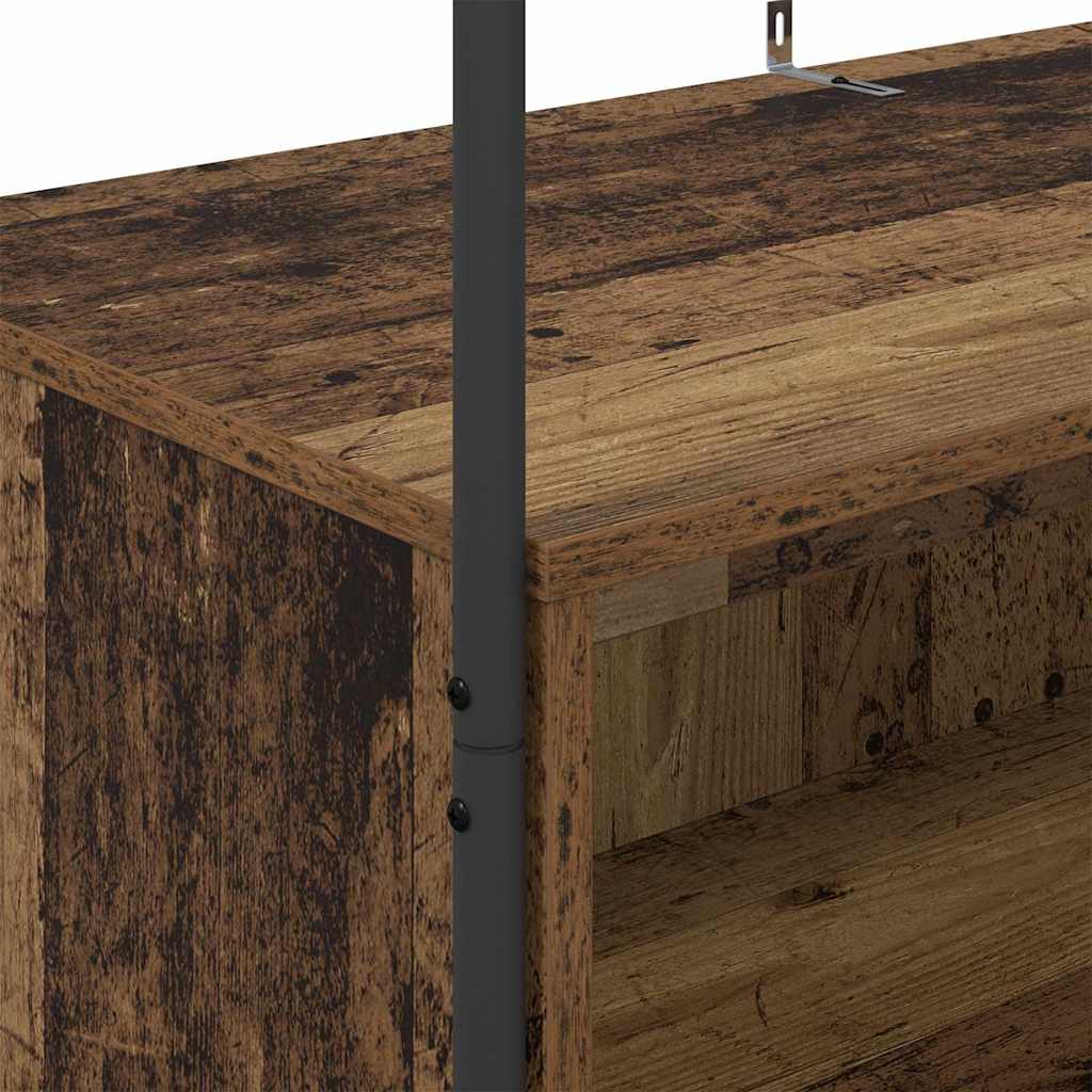 Ράφι Ρούχων Καφέ δρυς 100 x 44 x 160 εκ Επεξεργασμένο ξύλο - Pakobazaar