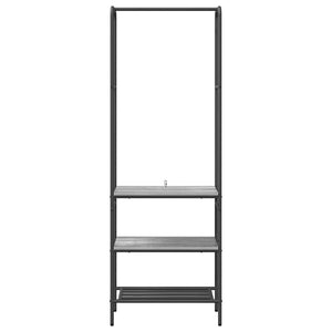 Ράφι Ρούχων Γκρι sonoma 60 x 30 x 171 εκ Επεξεργασμένο Ξύλο