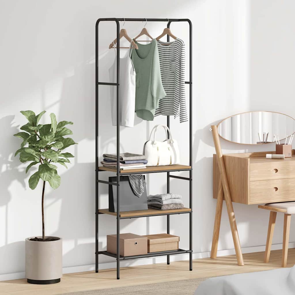 Ράφι Ρούχων Artisan Oak 60 x 30 x 171 εκ Επεξεργασμένο ξύλο - Pakobazaar