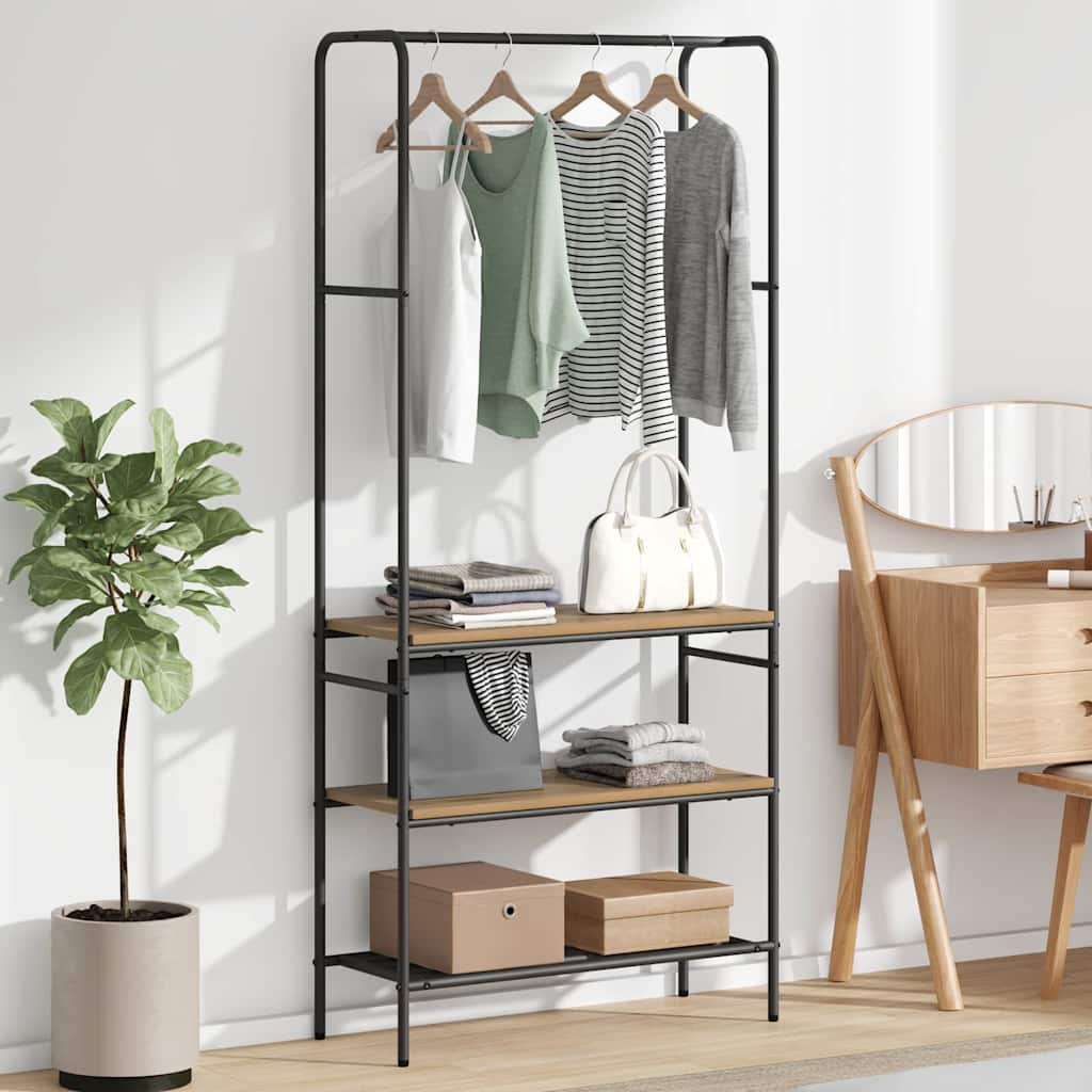 Ράφι Ρούχων Artisan Oak 77 x 30 x 171 εκ Επεξεργασμένο ξύλο - Pakobazaar