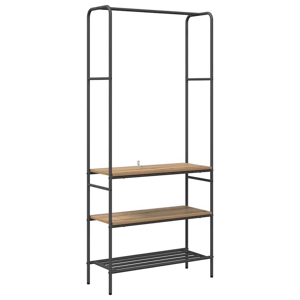 Ράφι Ρούχων Artisan Oak 77 x 30 x 171 εκ Επεξεργασμένο ξύλο - Pakobazaar
