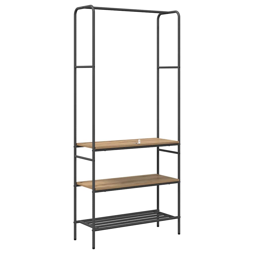Ράφι Ρούχων Artisan Oak 77 x 30 x 171 εκ Επεξεργασμένο ξύλο - Pakobazaar