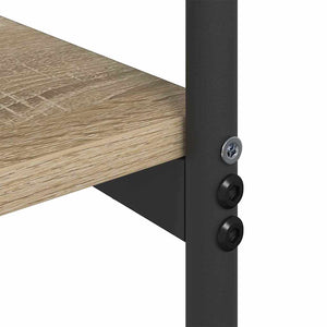 Τραπέζι κονσόλας με ράφι Δρύς Sonoma 101 x 35 x 80,5 εκ