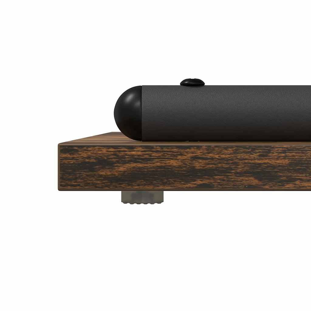 Τραπέζι κονσόλας με ράφι Καπνιστό Δρύς 101 x 35 x 80,5 εκ - Pakobazaar