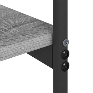 Τραπέζι κονσόλας με ράφι Γκρίζο Σονομα 101 x 35 x 80,5 εκ