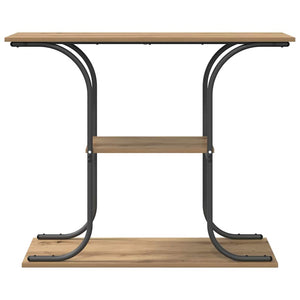 Τραπέζι κονσόλας με ράφι Artisan Oak 101 x 35 x 80,5 εκ