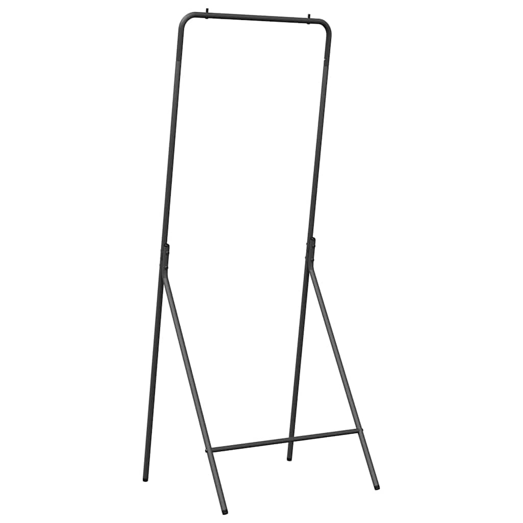 Ράφι Ρούχων Μαύρο 60 x 53 x 155 εκ Ατσάλι - Pakobazaar