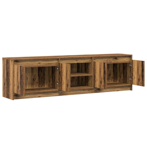 Μονάδες TV 2 pcs Καφέ 180 x 34 x 50 εκ Επεξεργασμένο ξύλο - Pakobazaar