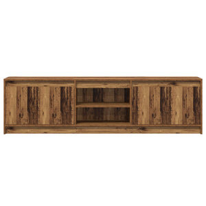 Μονάδες TV 2 pcs Καφέ 180 x 34 x 50 εκ Επεξεργασμένο ξύλο - Pakobazaar