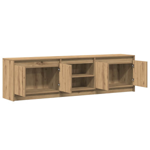 Μονάδες TV 2 pcs Καφέ 180 x 34 x 50 εκ Επεξεργασμένο ξύλο - Pakobazaar