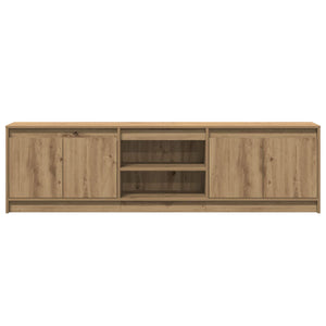 Μονάδες TV 2 pcs Καφέ 180 x 34 x 50 εκ Επεξεργασμένο ξύλο - Pakobazaar