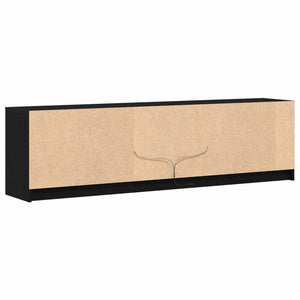 Μονάδες TV 2 pcs Μαύρο 180 x 34 x 50 εκ Επεξεργασμένο ξύλο - Pakobazaar
