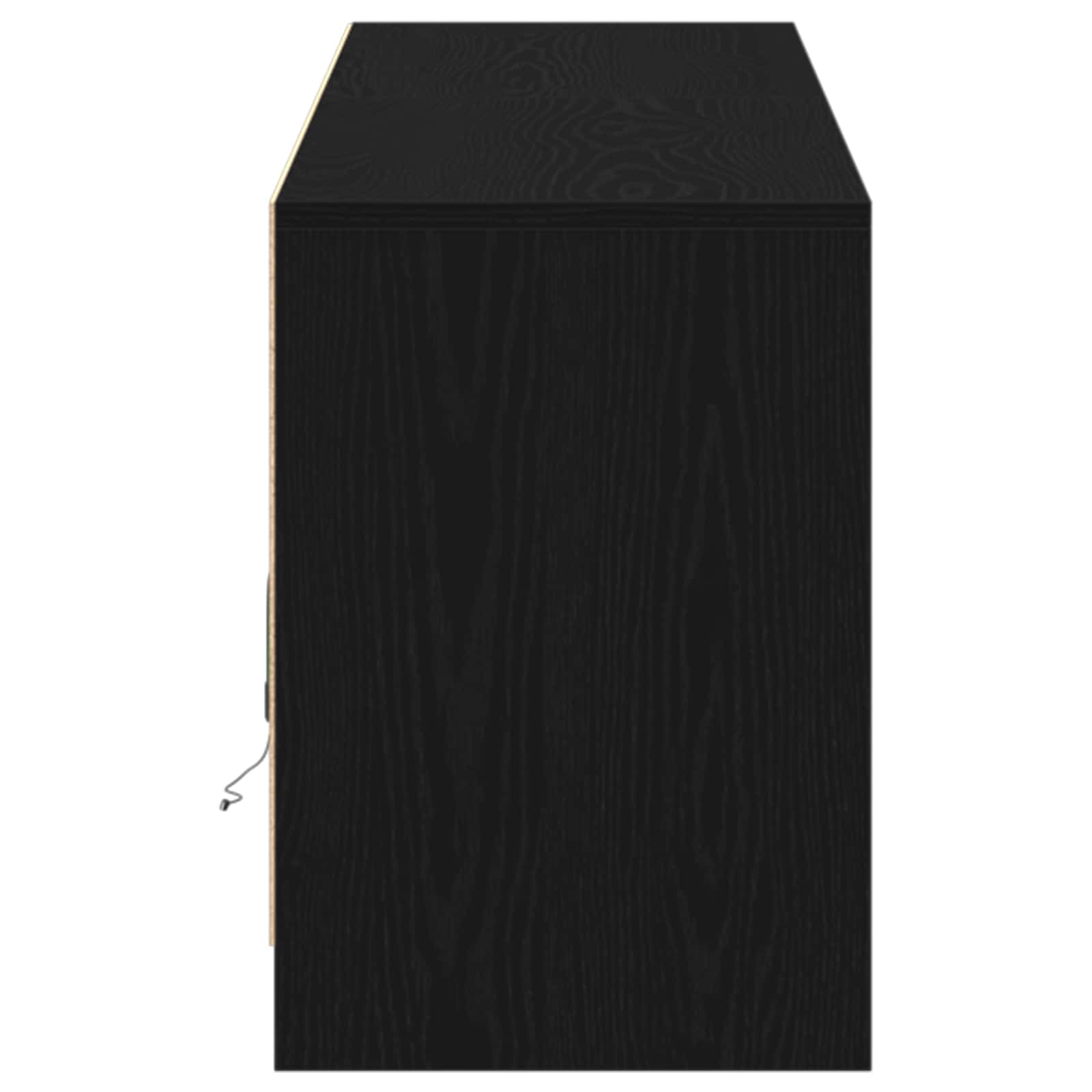 Μονάδες TV 2 pcs Μαύρο 180 x 34 x 50 εκ Επεξεργασμένο ξύλο - Pakobazaar