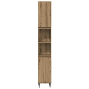 Σετ Επίπλων Μπάνιου 3 pcs Artisan Oak Επεξεργασμένο ξύλο - Pakobazaar