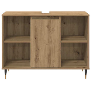 Σετ Επίπλων Μπάνιου 3 pcs Artisan Oak Επεξεργασμένο ξύλο - Pakobazaar