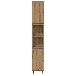 Σετ Επίπλων Μπάνιου 3 pcs Artisan Oak Επεξεργασμένο ξύλο - Pakobazaar