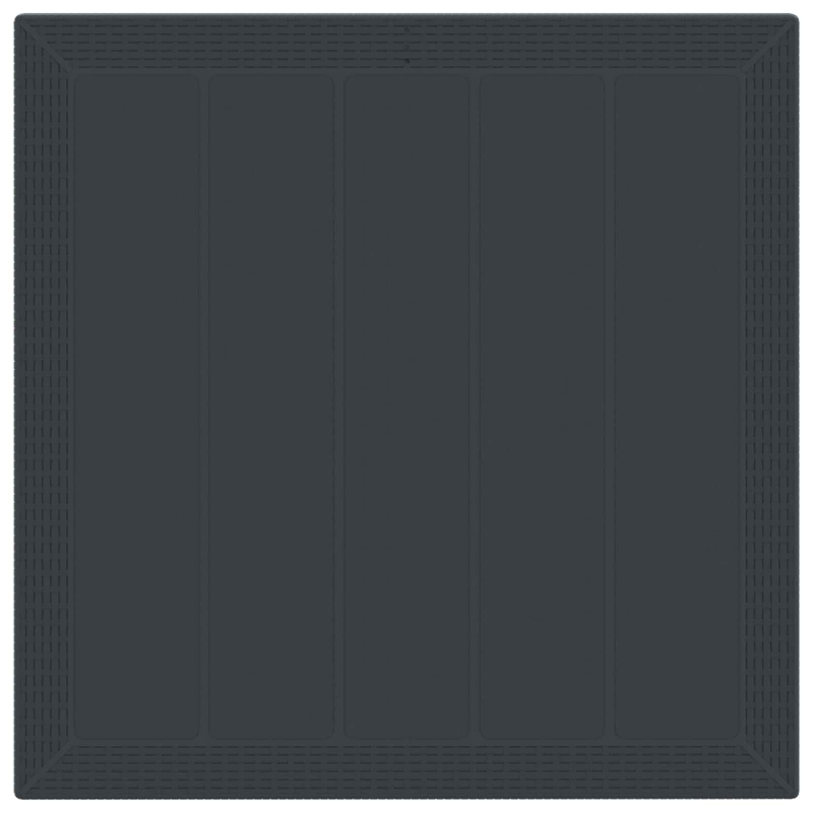 Σέτ φαγητού για κήπο 5 pcs Ανθρακί Πολυπροπυλένιο - Pakobazaar