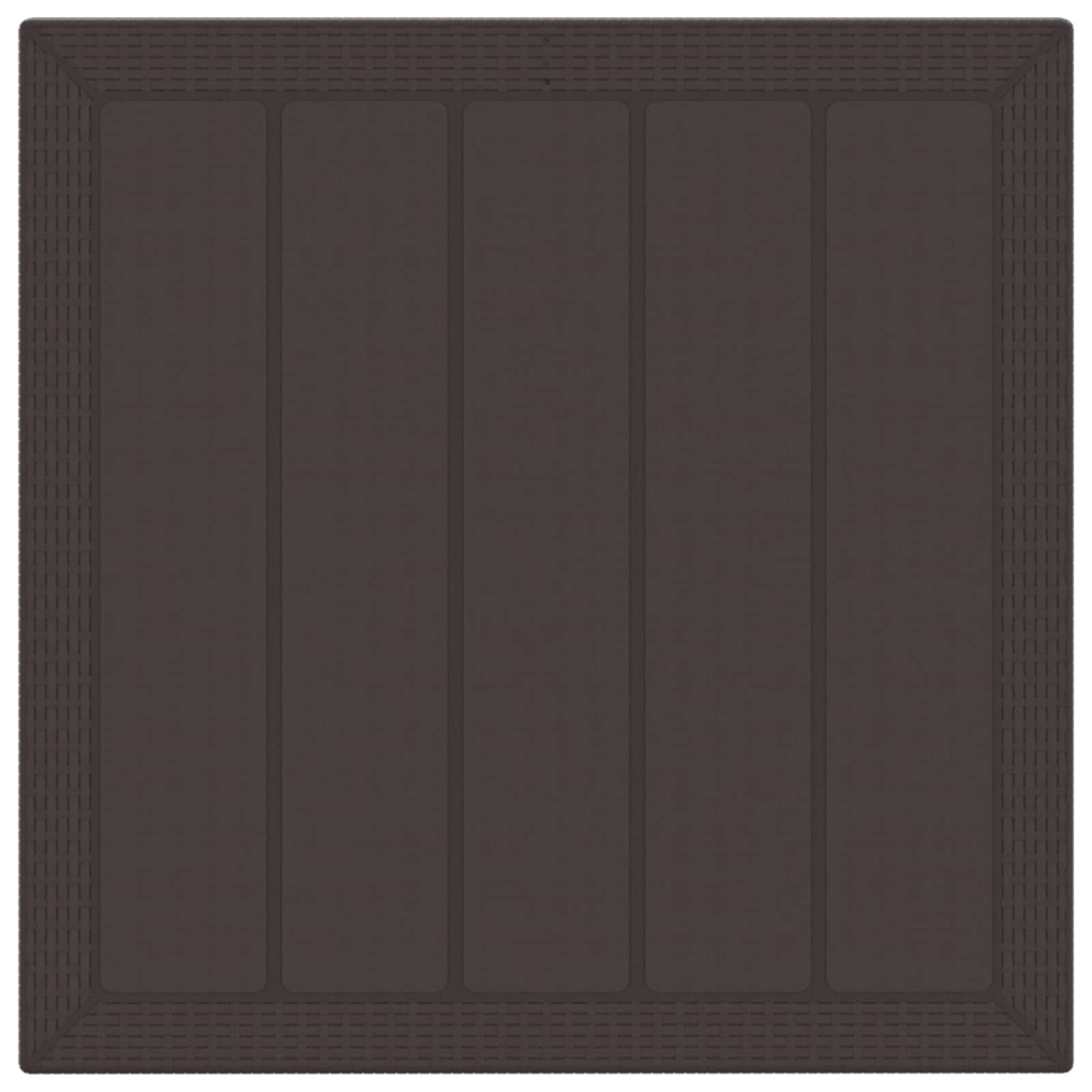 Σέτ φαγητού για κήπο 5 pcs Καφέ Πολυπροπυλένιο - Pakobazaar