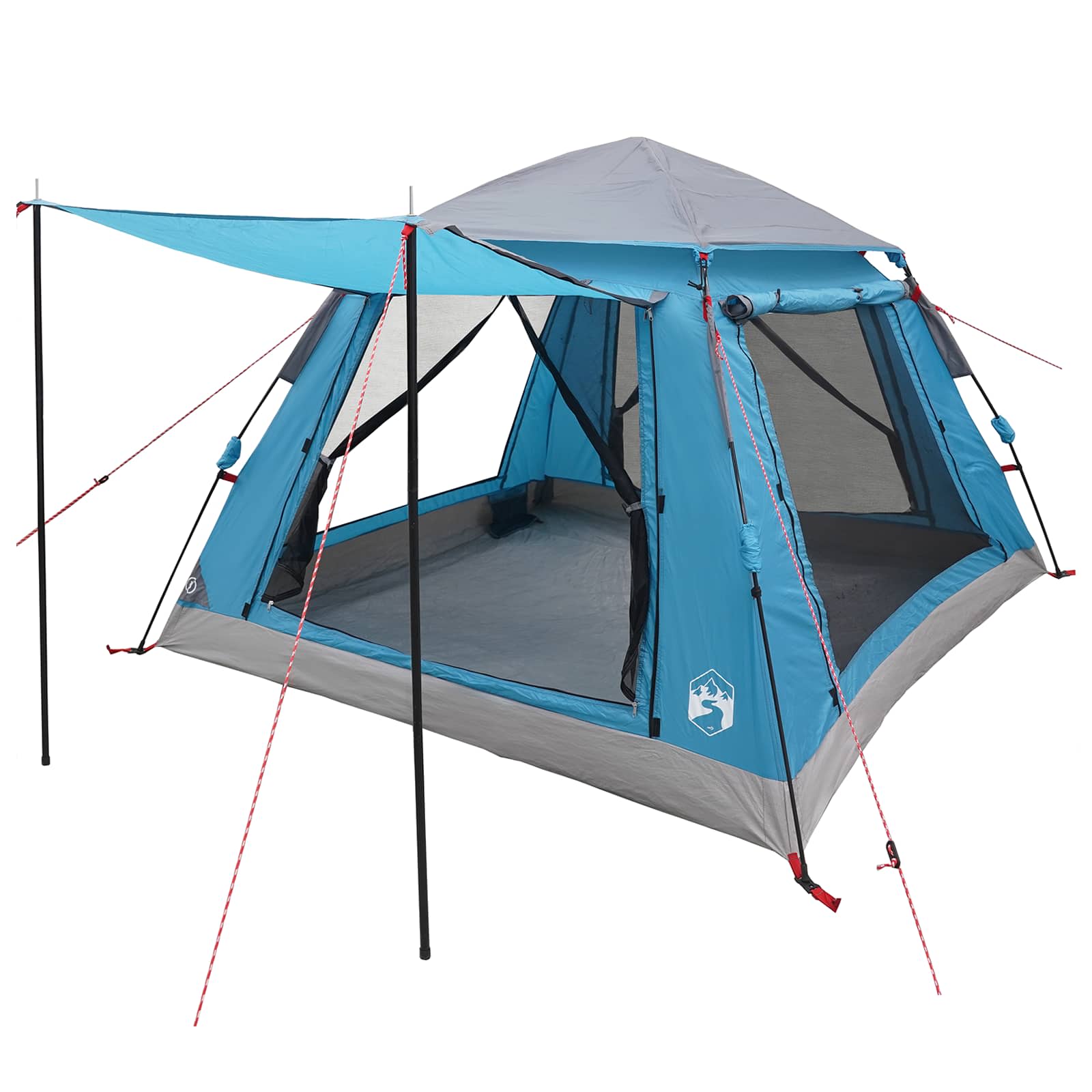 Αυτόνομη σκηνή με αδιάβροχη επικάλυψη για 3 άτομα με γρήγορη απελευθέρωση - Pakobazaar