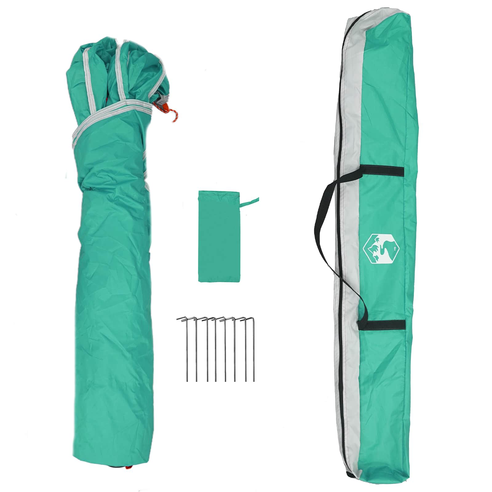 Άμεσο Σακίδιο 4-Ατόμων Γρήγορης Απελευθέρωσης με στέγη Θαλασσί - Pakobazaar