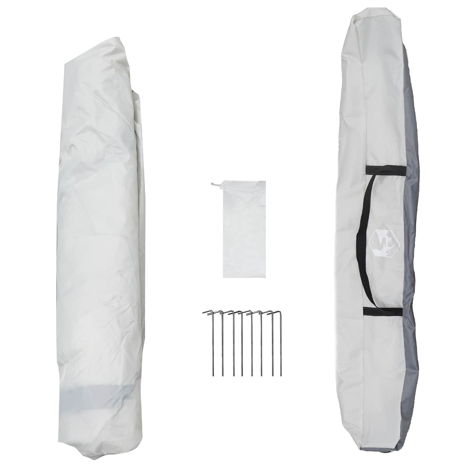 Άμεσο Σακίδιο 4-Ατόμων Γρήγορης Απελευθέρωσης με στέγη Γκρι - Pakobazaar