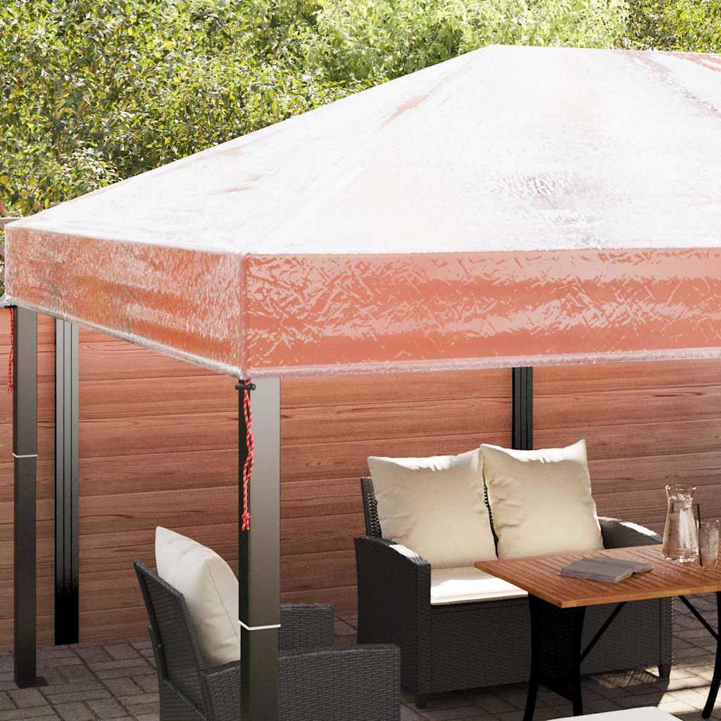 Αντικατάσταση Κάλυψης Γκαζebo Διαφανές 400 x 300 x 32 εκ PVC - Pakobazaar