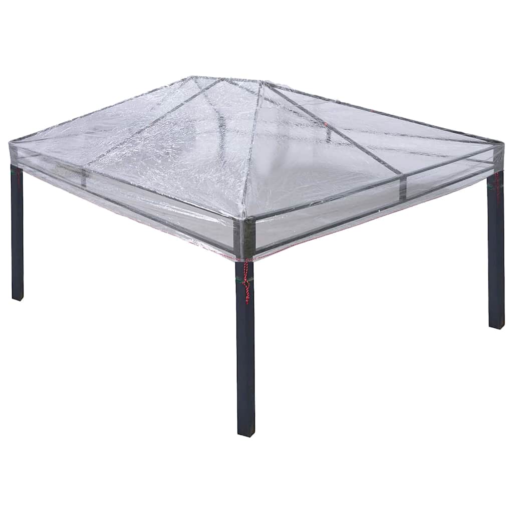 Αντικατάσταση Κάλυψης Γκαζebo Διαφανές 400 x 300 x 32 εκ PVC - Pakobazaar