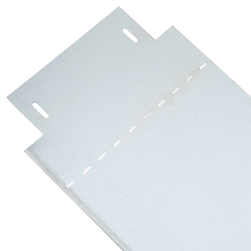 Περιγράμματα γκαζόν 5 pcs Ασημί 100 x 25 x 0,07 εκ.