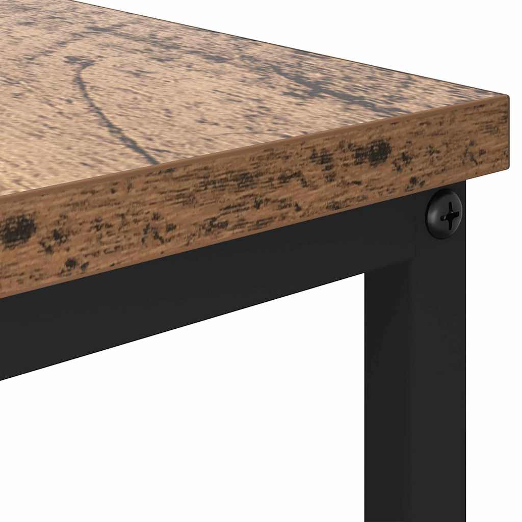 Τραπεζάκι σαλονιού with Drawer Παλαιό ξύλο 100 x 51 x 45 cm